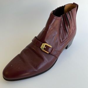 Gucci Men’s Size 10 Oxblood Boots